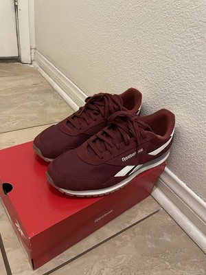 Reebok Classic Az MAROON/ GREY2 Men's Running Shoes US Size 10
