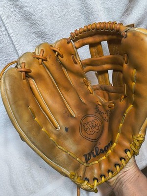 Wilson A9813 Softball Glove Leather Grip-Tite Pocket LHT New Web+ Finger Lace !!