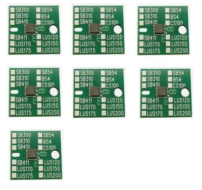 7 x PREMIUM COMPATIBLE  MIMAKI LUS 150 INK REFILL CHIP ( 1 LITER )