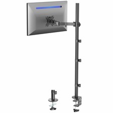 VIVO Single Monitor Mount Extra Tall Adjustable Stand Fits One Screen up to 32"