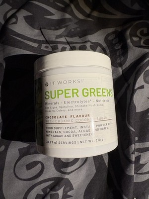 It Works Super Greens Schoko NEU