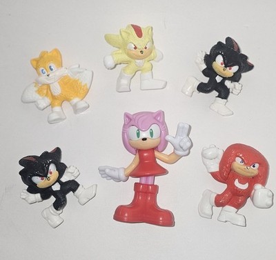 Sonic the Hedgehog mini figures. 6 Figures 