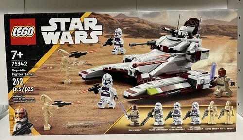LEGO Star Wars: Clone Wars Republic Fighter Tank 75342 Brand New Sealed Retired