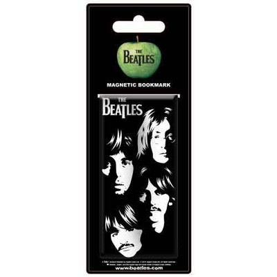 The Beatles Illustrated Faces Magnetic Lesezeichen One Size