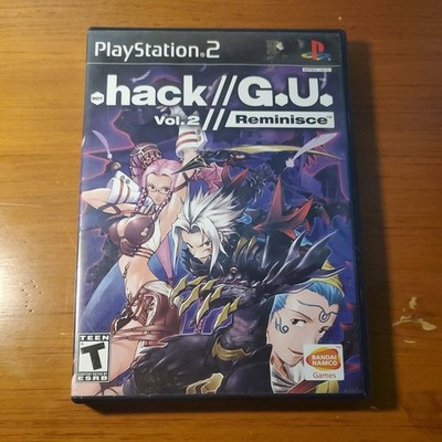 CASE & MANUAL ONLY .hack G.U.: Vol. 2 -- Reminisce (Sony PlayStation 2, 2007)