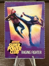 1990s Nintendo Power Super Power Club Raging Fighter Card #96