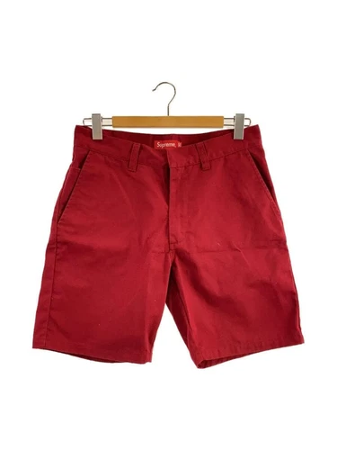 Pantalon court Supreme rouge 30 occasion