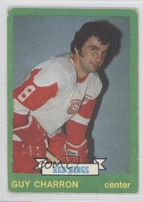 1973-74 O-Pee-Chee Light Back Guy Charron #220 0a1