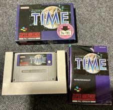 Illusion Of Time - Super Nintendo SNES - PAL Boxed With Manual