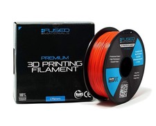 PLA Red 3D Printer Filament Fused Materials -...