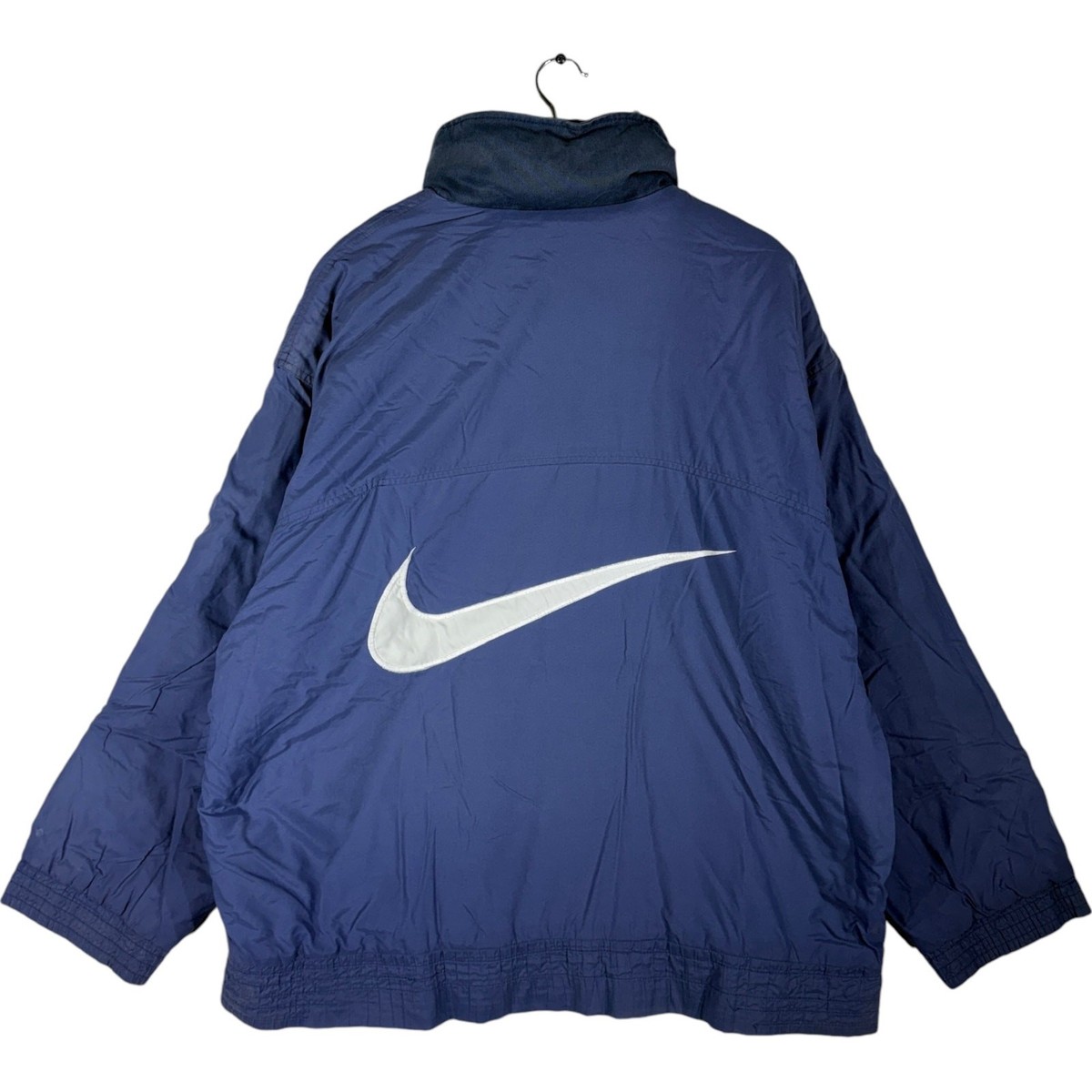 Vintage Nike Hidden Hood 1/4 Zip Light Jacket | eBay