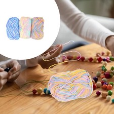 3Pcs Household Crochet Yarns Sweater Cotton Yarns Multi-function Crocheting