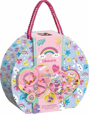 Totum Einhorn 2 in 1 Bastelkoffer