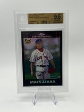 Daisuke Matsuzaka 2007 Topps Chrome 330 Refractor Rookie Card  BGS 9.5 Gem Mint. rookie card picture