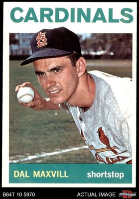 1964 Topps #563 Dal Maxvill Cardinals 6 - EX/MT