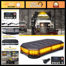 42 Led Strobe Beacon Light Bar - Emergency Hazard Warning For Tow Trucks Plow