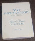 Vintage Avon French Flowers Locket Ring — photo 4