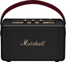 Marshall Kilburn III Bluetooth Speaker Black and Brass New Unit 50 HR Playtime