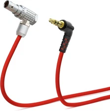 Ultra-Soft 3.5mm TRS to EXT 9 Pin Timecode Cable for RED Komodo Tentacle Sync