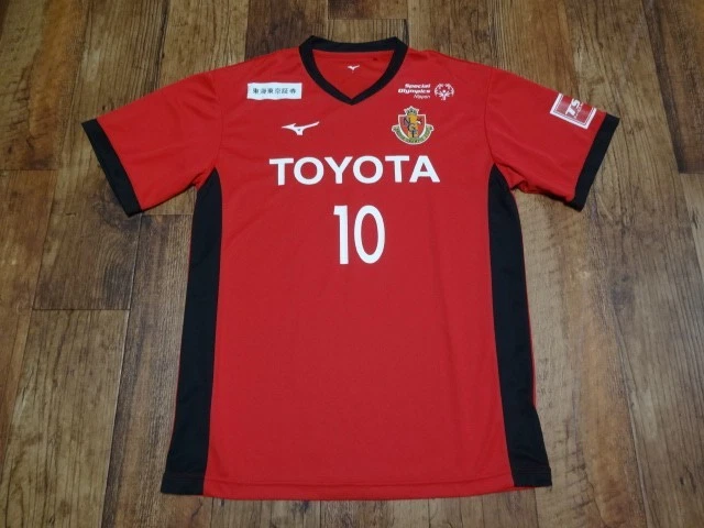 Beams Plus BEAMS COLLAB NAGOYA GRAMPUS J-LEAGUE FOOTBALL CLUB JERSEYS | Grailed