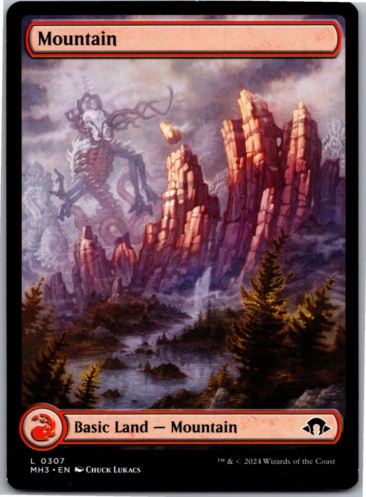 Mountain (0307) - L - MTG: Modern Horizons 3 (MH3 - 307) 2024 [LP]