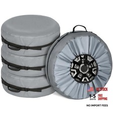 Tire Cover with Handle - Seasonal Spare Tire Bag, Heavy Duty Winter Wheel