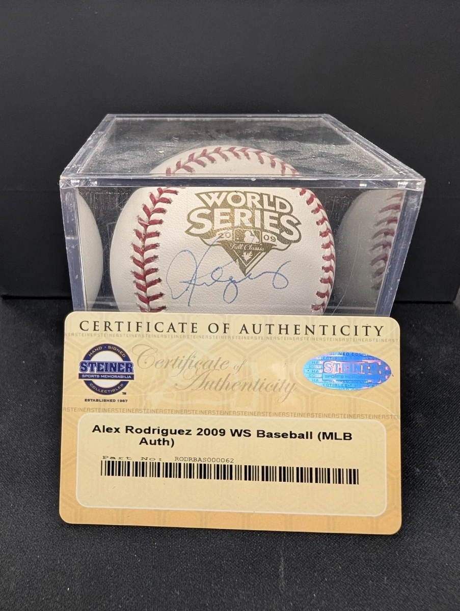 Steiner Sports Alex Rodriguez Original Autographed Baseball MLB