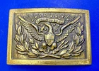 Civil War Union Officers Federal Sword Eagle Wreath Reproduction Belt Buckle
