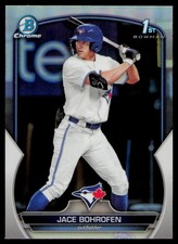 2023 Bowman Draft Chrome Refractor #BDC-173 Jace Bohrofen Toronto Blue Jays