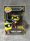 Funko Pop! Vinyl Batman Animated Harley Quinn Black Light Glow Hot Topic #371