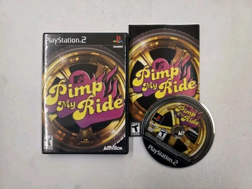 Pimp My Ride PS2 (Sony PlayStation 2, 2006) Complete W/ Manual