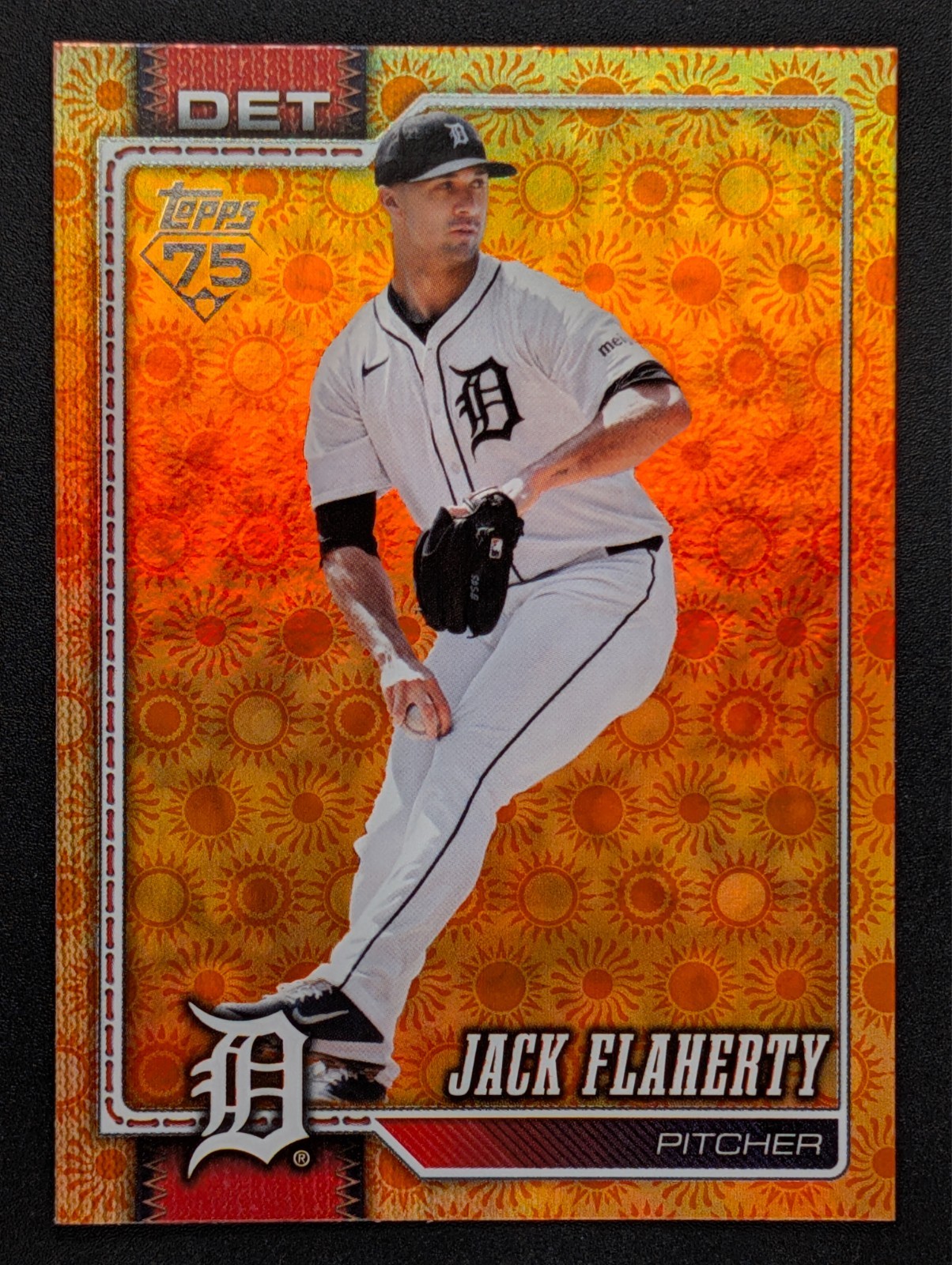 2026 Topps Series 2 Jack Flaherty Holiday Foil Tigers #658