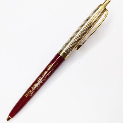 1979 Salesman Sample Free Gift Golden Special Advertising Pen Sales Builder's G5