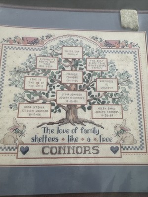Dimensions Family Tree Cross Stitch Kit