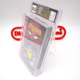 Sega Genesis SPIDERMAN / SPIDER-MAN: THE ANIMATED SERIES CGC GRADED NEW Sealed!