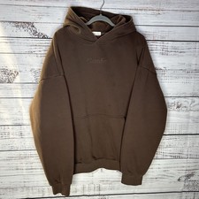 Comfrt Mocha Brown Matching Sweatsuit Sweat Set Hoodie Sweatpants Adult Size 3XL