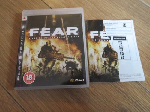 F.E.A.R. First Encounter Assault Recon FEAR Sony PlayStation 3 PS3  PAL UK