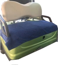 Blue Golf Cart Seat Cover  Golf Cart Seat Blanket Fit All Golf Cart