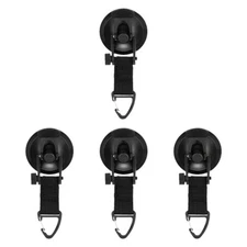 4x Suction Cup Hooks Tarps Tents Securing Hook for SUV Outdoor Camping Tent