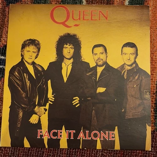 Queen Face It Alone  45 rpm Picture Sleeve Import