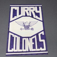 Curry Colonels Milton Massachusetts 4x6 Scrapbook Shadowbox Artwork Art