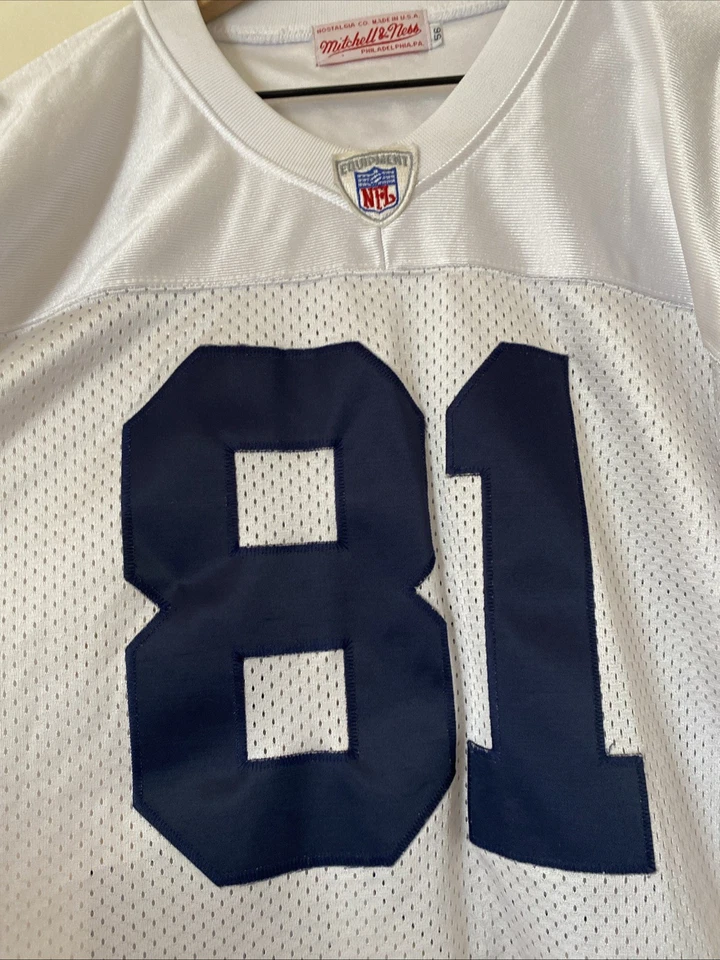 Camiseta de fútbol Mitchell & Ness Throwbacks Dallas Cowboys Terrell Owens #81 52 Foto 3 de 4