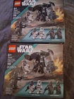 2 NEW SEALED LEGO Star Wars Death Trooper & Night Trooper Battle Packs 75412