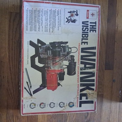 The Visible Wankel Transparent Operating Rotary Engine No 811