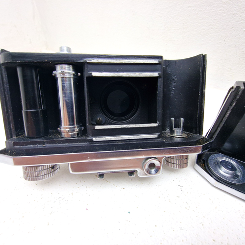 Vintage Halina 35X analoge Kleinbildkamera Anastigmat 45mm F3.5 mit Tasche - Bild 15 von 23