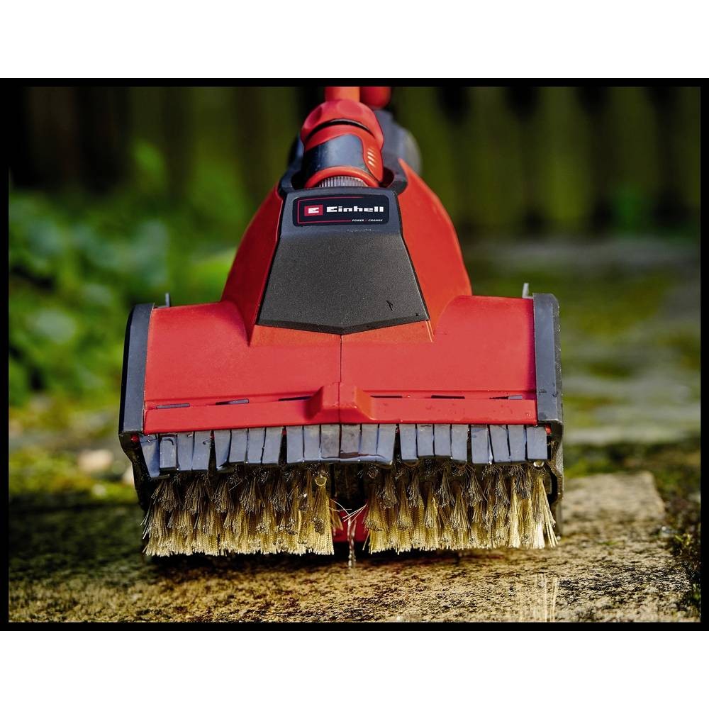 Laveur de sol acier Einhell ULTRA avec brosse rotative robuste