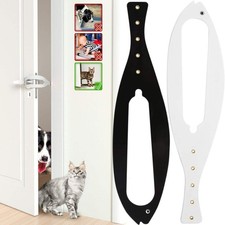 Cat Door Stopper Pet Door Latch to Keep Dog Out of Litter Box and Food