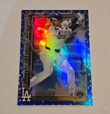 Topps 2025 Holiday Shohei Ohtani #H200 Blue Holiday Lights Parallel Dodgers