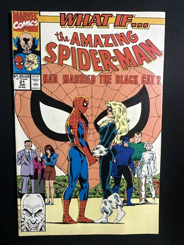 What If #21 The Amazing Spider-Man Had Married The Black Cat Marvel VG/F *A6