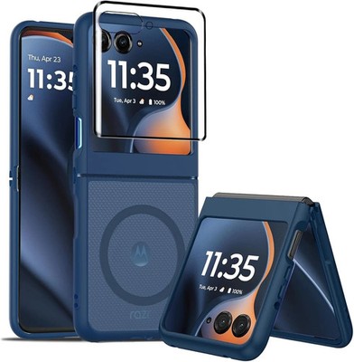 For Motorola Razr 2025 Case W/Slim Thin Shockproof Protection w/Screen Protector
